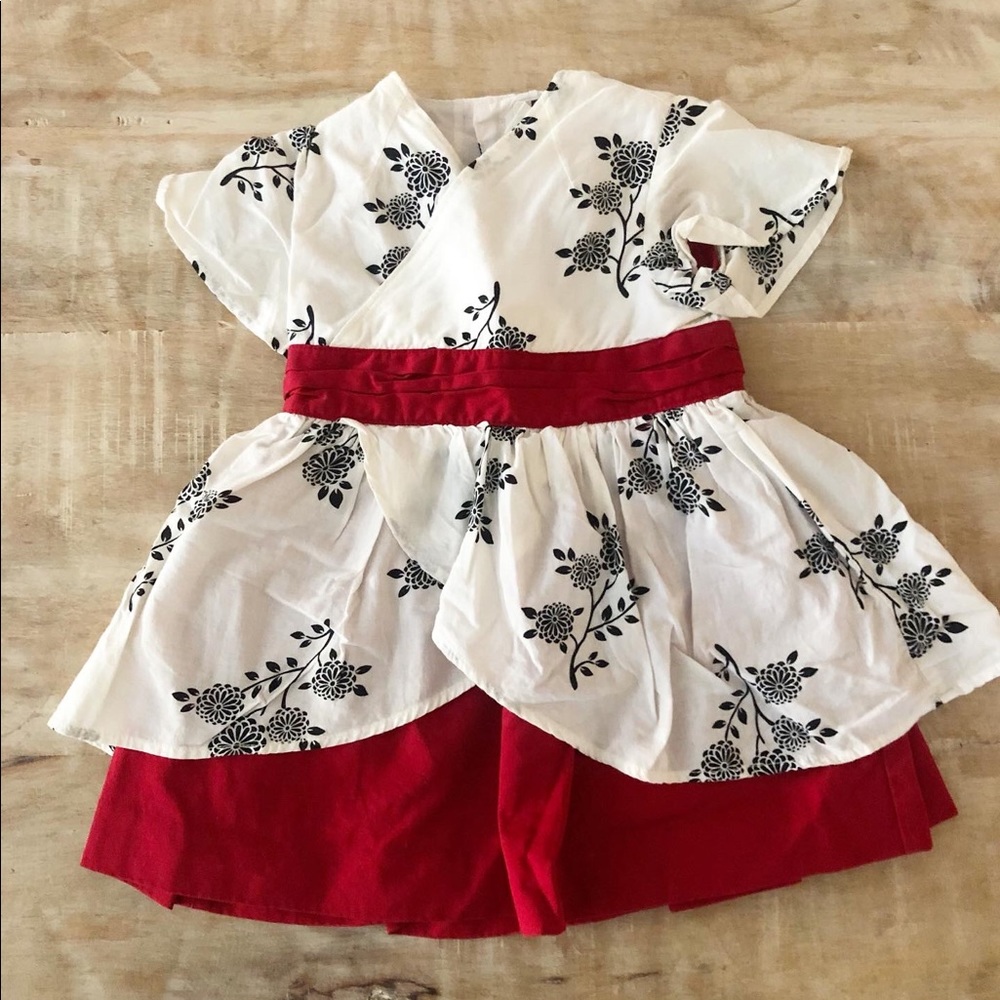 Tea Collection Miko Floral Dress Size 12-18M